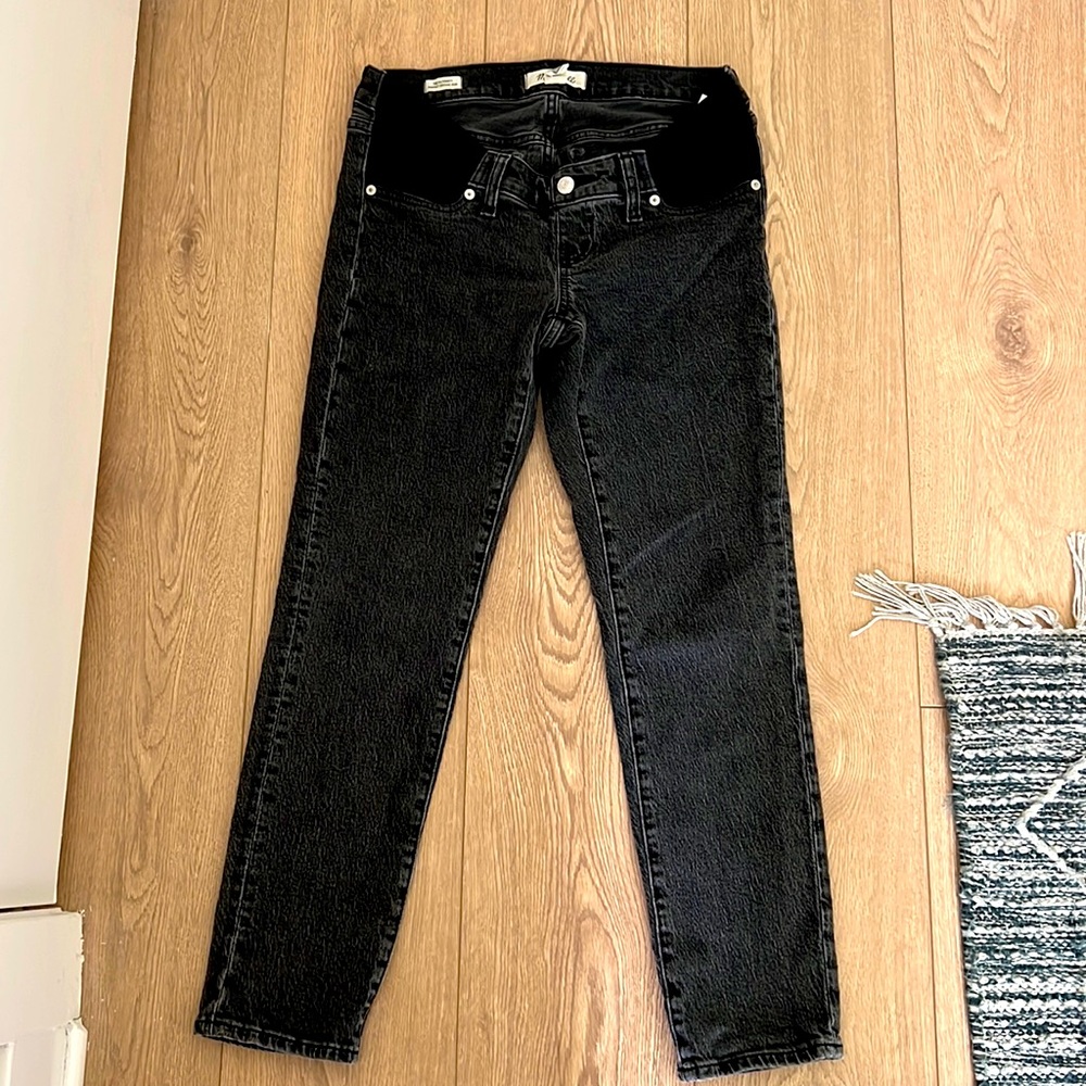 Madewell Maternity Jean in Lunar Wash; size 26